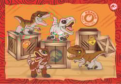 Galeria - zdjęcie nr. 2 - Puzzle 4w1 super color Jurassic world 21521