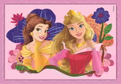 Galeria - zdjęcie nr. 2 - Puzzle 4w1 super kolor Disney princess 21517