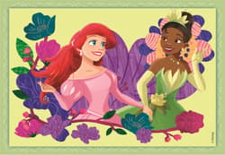 Galeria - zdjęcie nr. 2 - Puzzle 4w1 super kolor Disney princess 21517