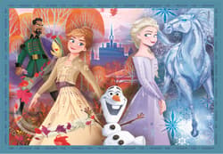 Galeria - zdjęcie nr. 2 - Puzzle 4w1 super kolor Frozen 21518