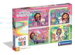 Puzzle 4w1 Super kolor Gabby’s Dollhouse 21752