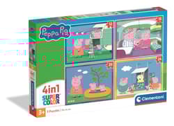 Puzzle 4w1 Super kolor Peppa Pig 21751