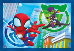 Galeria - zdjęcie nr. 3 - Puzzle 4w1 Super Kolor Spidey 21528