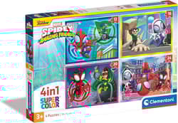 Puzzle 4w1 Super Kolor Spidey 21528