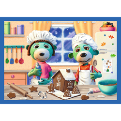 Galeria - zdjęcie nr. 5 - Puzzle 4w1 U Treflików pada śnieg 34657