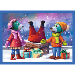 Galeria - zdjęcie nr. 3 - Puzzle 4w1 U Treflików pada śnieg 34657