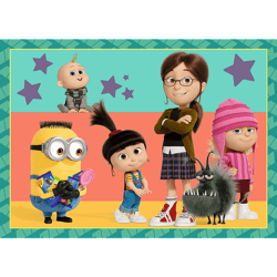 Galeria - zdjęcie nr. 5 - Puzzle 4w1 Zwariowane Minionki 34648