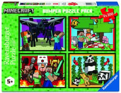 Puzzle 4x100 Minecraft Adventures