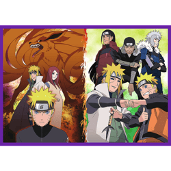 Galeria - zdjęcie nr. 4 - Puzzle 4x250 Przygody Naruto Uzumaki 13339