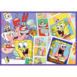 Galeria - zdjęcie nr. 5 - Puzzle 4x250 Szalony świat Sponge Boba 13342