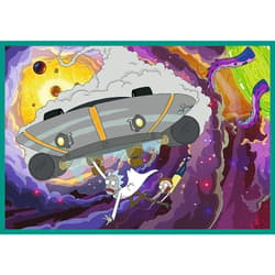 Galeria - zdjęcie nr. 5 - Puzzle 4x250 Zakręcony Świat Ricka i Morty'ego 13338