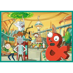Galeria - zdjęcie nr. 4 - Puzzle 4x250 Zakręcony Świat Ricka i Morty'ego 13338