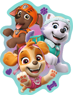 Galeria - zdjęcie nr. 2 - Puzzle 50 Drewniane Konturowe Wesoła gromadka piesków PAW Patrol 20258