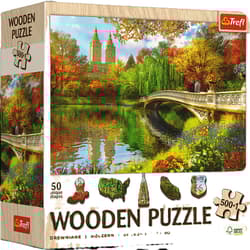 PUZZLE 500+1 Puzzle Drewniane Central Park, Manhattan, Nowy Jork 20216
