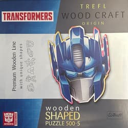 Puzzle 500+5 Puzzle Drewniane Konturowe Autobot 20195
