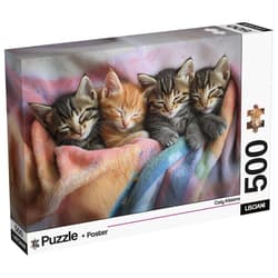 Puzzle 500 Adults Kociaki