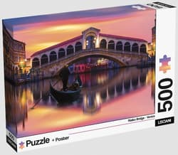Puzzle 500 Adults Most Rialto W Wenecji