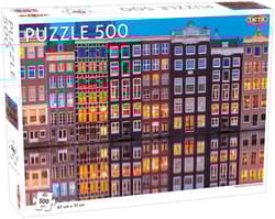 Puzzle 500 Around the World Amsterdam Herlands