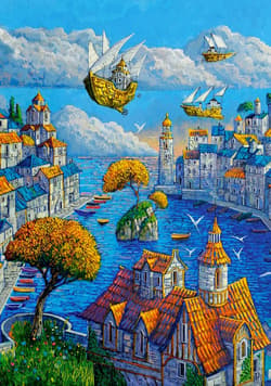 Galeria - zdjęcie nr. 2 - Puzzle 500 Art Collection The Port B-53889