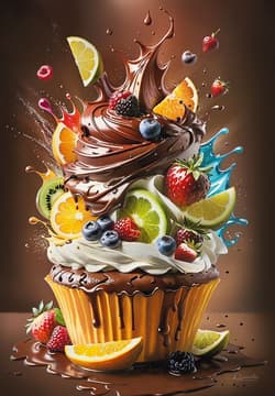 Galeria - zdjęcie nr. 2 - Puzzle 500 CherryPazzi Crazy Cake 20142