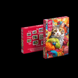 Galeria - zdjęcie nr. 2 - Puzzle 500 CherryPazzi Feline Whimsy 20098