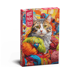 Puzzle 500 CherryPazzi Feline Whimsy 20098