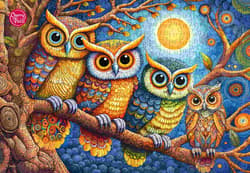 Galeria - zdjęcie nr. 2 - Puzzle 500 CherryPazzi Moonlight Owls 20449