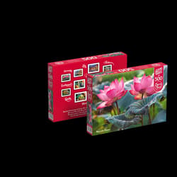 Galeria - zdjęcie nr. 4 - Puzzle 500 CherryPazzi Pink Lotus Flowers 20012