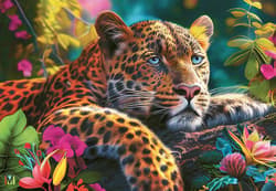 Galeria - zdjęcie nr. 2 - Puzzle 500 CherryPazzi Reclining Leopard 20166