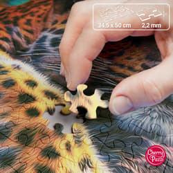 Galeria - zdjęcie nr. 3 - Puzzle 500 CherryPazzi Reclining Leopard 20166