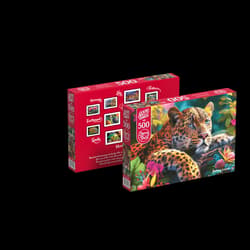 Galeria - zdjęcie nr. 4 - Puzzle 500 CherryPazzi Reclining Leopard 20166