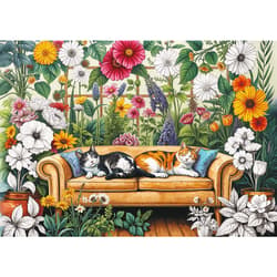 Galeria - zdjęcie nr. 2 - Puzzle 500 Creative Kocia oranżeria 37562