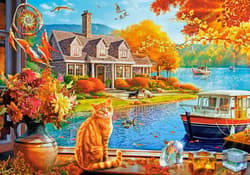 Galeria - zdjęcie nr. 2 - Puzzle 500 Crisp Fall View CASTOR