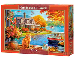 Puzzle 500 Crisp Fall View CASTOR