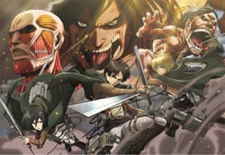Galeria - zdjęcie nr. 5 - Puzzle 500 cubes Anime Attack on titans 35139