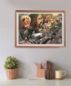 Galeria - zdjęcie nr. 2 - Puzzle 500 cubes Anime Attack on titans 35139