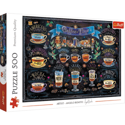 Puzzle 500 Czas na kawę 37449