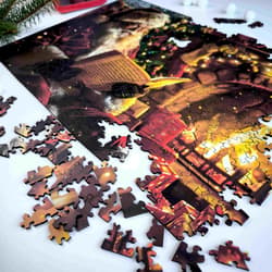 Galeria - zdjęcie nr. 3 - Puzzle 500 drewniane Christmas Santa Claus