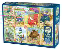 Puzzle 500 Dzień na plaży 113557