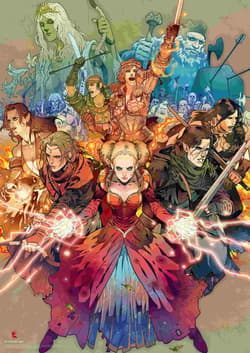 Galeria - zdjęcie nr. 2 - Puzzle 500 Gaming The Witcher Scoia'tael