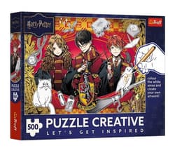 Puzzle 500 Harry Potter Potęga Gryffindoru TREFL