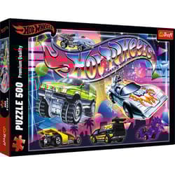 Puzzle 500 Hot Wheels Lata 80-te 37538