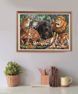 Galeria - zdjęcie nr. 4 - Puzzle 500 HQ Wild Cats 35126
