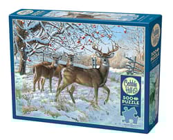 Puzzle 500 Jelenie zimą 113163