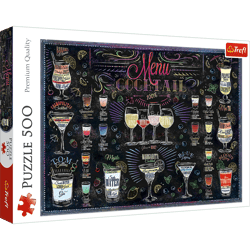 Puzzle 500 Karta drinków 37452
