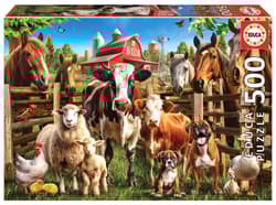Puzzle 500 Kumple z farmy 112786