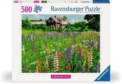 Puzzle 500 Łąka w Szwecji