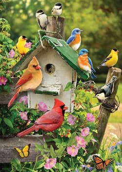 Galeria - zdjęcie nr. 2 - Puzzle 500 Letni domek dla ptaków 112650
