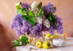 Galeria - zdjęcie nr. 2 - Puzzle 500 Lilac Still Life B-54091