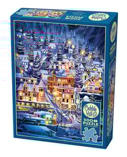 Puzzle 500 Miasteczko narciarskie 113068